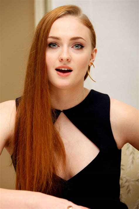 Sophie Turner Game Of Thrones Season 5 Press Conference In Beverly