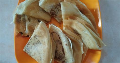 Tekstur kue yang dihasilkan juga lebih kenyal dan pulen, meski tanpa meski tepung putih lebih sering dipakai, tapi tepung ketan hitam pun tak kalah nikmatnya. Resep Crepes Teflon Tanpa Tepung Beras / Resep Crepes ...