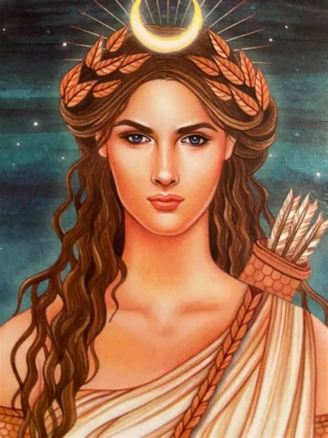 The Goddess Diana Day Diosa Artemis Mitolog A Griega Y Romana Mitolog A Celta