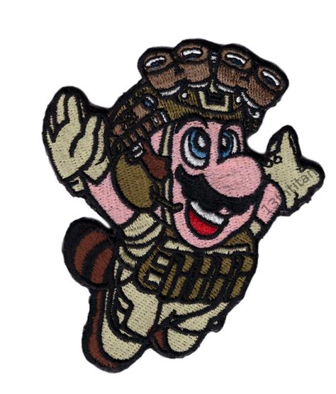Velcro Patch Mario Operator Morale Tactical Airsoft – Titan One
