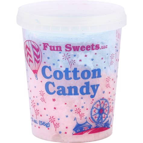 Fun Sweets Cotton Candy Packaged Candy Uncle Giuseppes