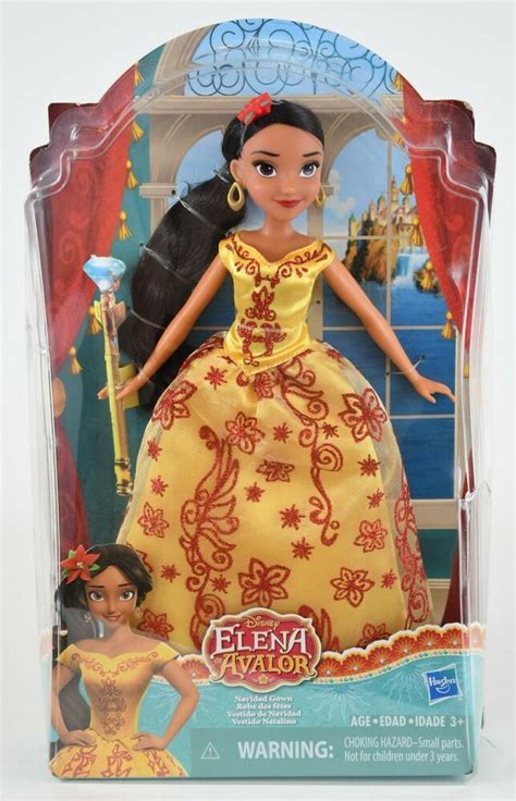 Elena Of Avalor Fashion Doll Disney Princess Hasbro Navidad Gold Gown