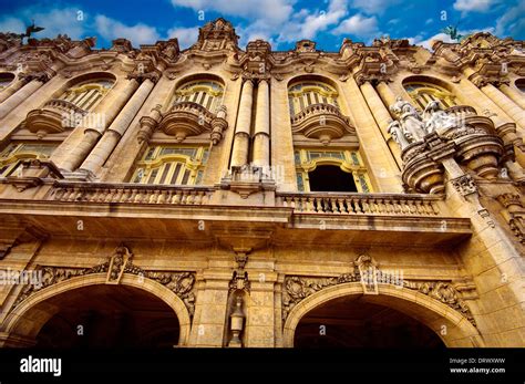 The Great Theatre Of Havana Gran Teatro De La Habana Havana Cuba