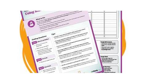 i-ready data chat worksheets