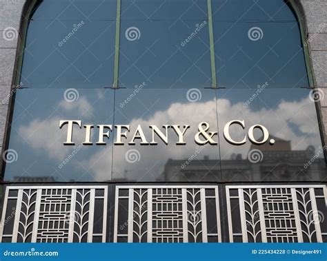 Tiffany And Co Logo On Store Front Sign Editorial Photo Cartoondealer