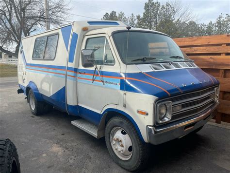 Compact Camper Van 1978 Dodge Trans Van Barn Finds