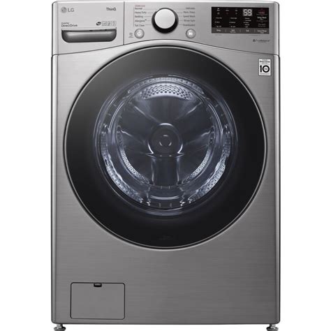 Lg High Efficiency Stackable Front Load Washer With Steam Cycle