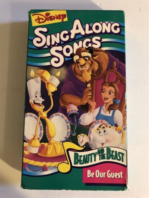 Disney Sing Along Songs Be Our Guest Vhs Video Tape Picclick My XXX Hot Girl