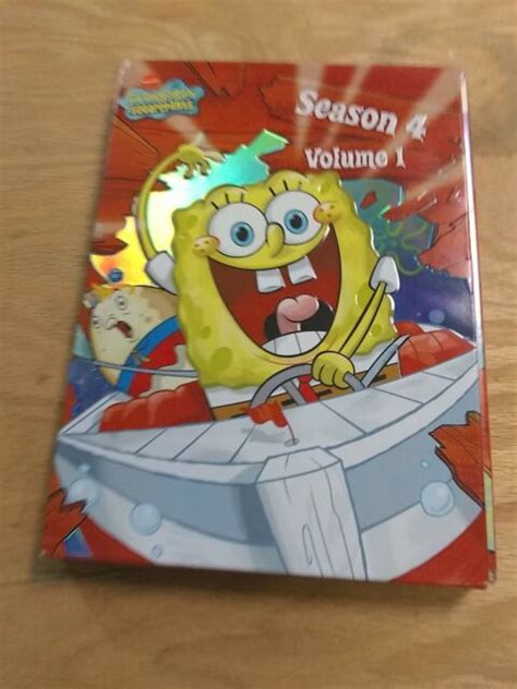 Spongebob Squarepants Season 4 Vol 1 Dvd 2006 2 Disc Set For