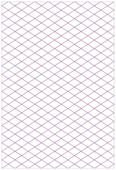 Isometric Grid Paper In 2021 Grid Paper Isometric Grid Printable
