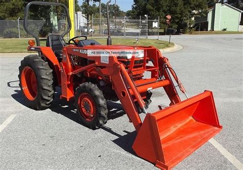 2001 Kubota L2600dt 4wd Compact Tractor W Loader 250 Hrs Stock