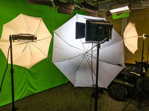 Film Studio Green Background Video Production Production Filming
