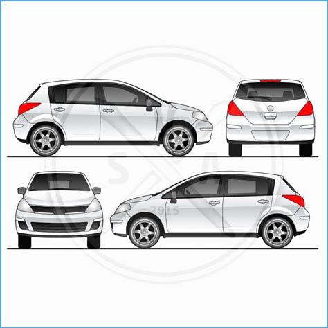 Vehicle Vector Templates At Collection Of Vehicle