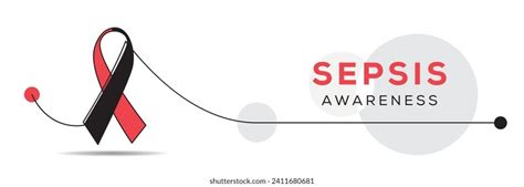 Sepsis Awareness Vector Banner Design Stock Vector Royalty Free