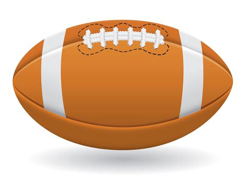 Ball For American Football Vector Illustration 513888 Vector Art At