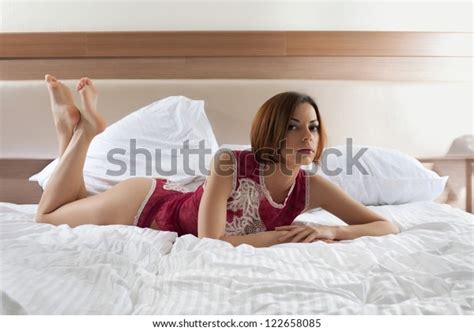 Woman Lingerie Lying On Bed Stock Photo Shutterstock