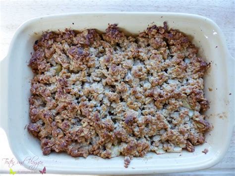 Rezept Apfel- Haferflocken - Crumble Die alleskörner