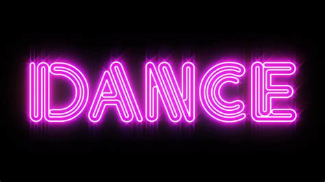 Pink Dance Neon Sign Motion Background Storyblocks Video Dance Wallpaper Dance Background