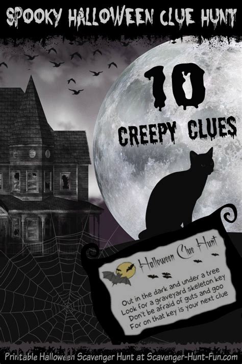 Halloween Clue Hunt With Spook Appeal