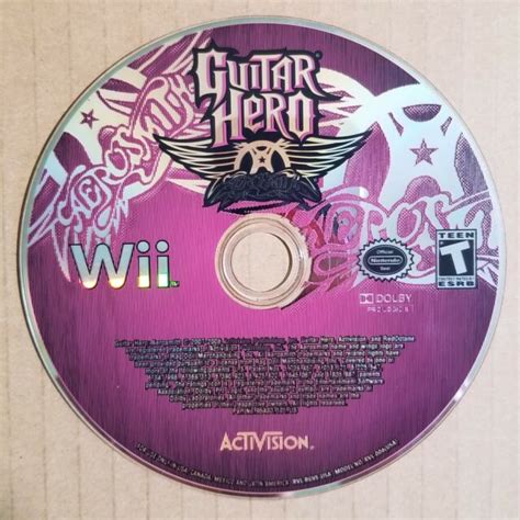 Guitar Hero Aerosmith Nintendo Wii 2008 For Sale Online Ebay