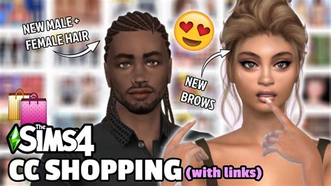 The Sims 4 Cc Shopping Video🛍️links Included Tazkabaz Youtube