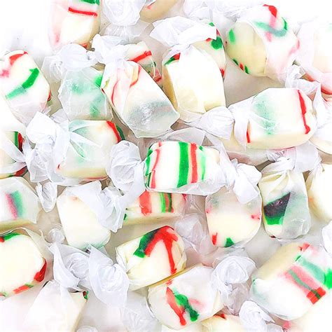 Sweet Gourmet Sweetgourmet Holiday Peppermint Salt Water Taffy Red