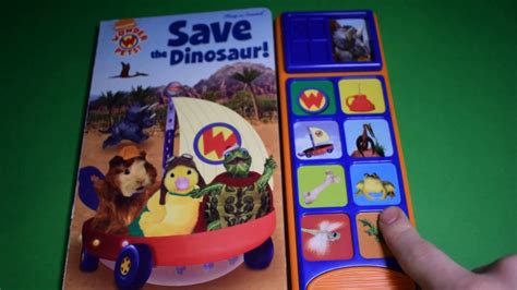 Wonder Pets Save The Dinosaur Lift A Flap Sound Book Youtube