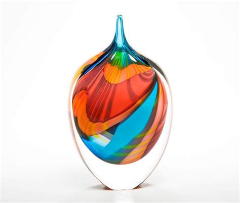Peter Layton Turquoise Paradiso London Glassblowing