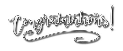 Free Congratulations Clipart Black And White Download Free