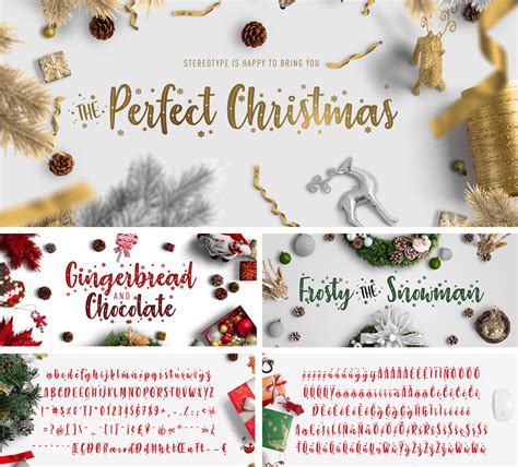 The Perfect Christmas Font