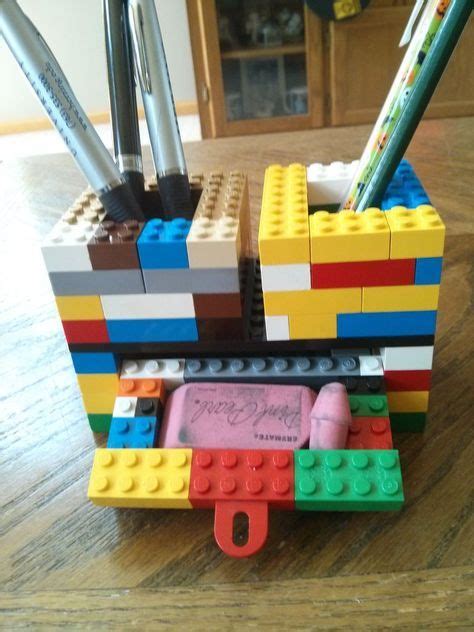 Build a lego coin sorter. Lego Desk Organizer | Kids desk organization, Lego organization, Lego desk