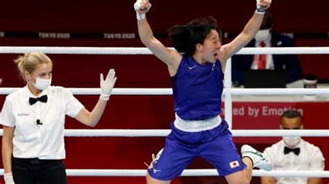 Japanese Boxer Sena Irie Wins Gold At Tokyo Olympics Tvs