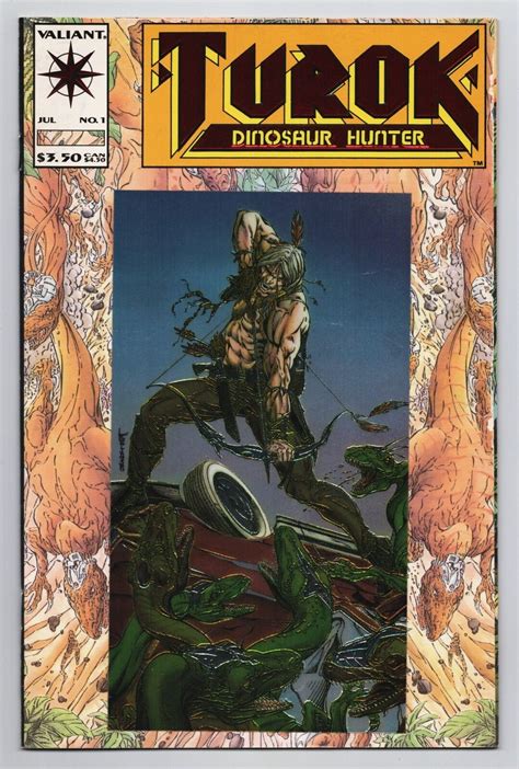 Turok Dinosaur Hunter 1 Valiant 1993 Fn Comic Books Modern Age
