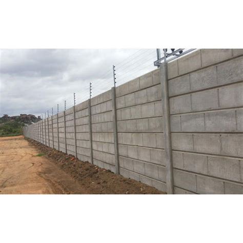 Precast Boundary Wall Pattern Plain At Best Price In Ahmedabad