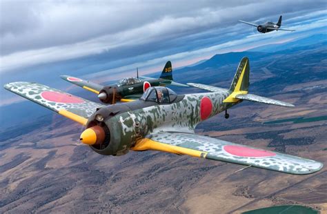Beautiful Warbirds Nakajima Ki 43 Oscar Wwii Fighter Planes Wwii