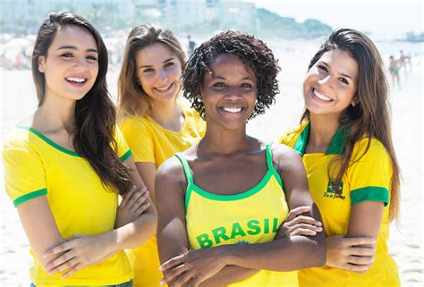 Royalty Free Beach Copacabana Beach Women Rio De Janeiro Pictures