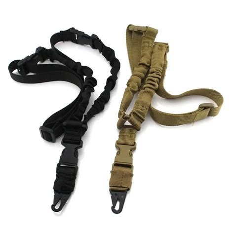 multifunction tactical gun sling single two point 1000d gun rope heavy duty bungee military