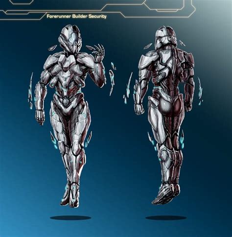 Forerunner Spartan Armor Concept Halo Amino
