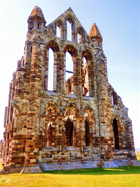 Whitby Abbey Whitby North Yorkshire Uk Whitby Abbey