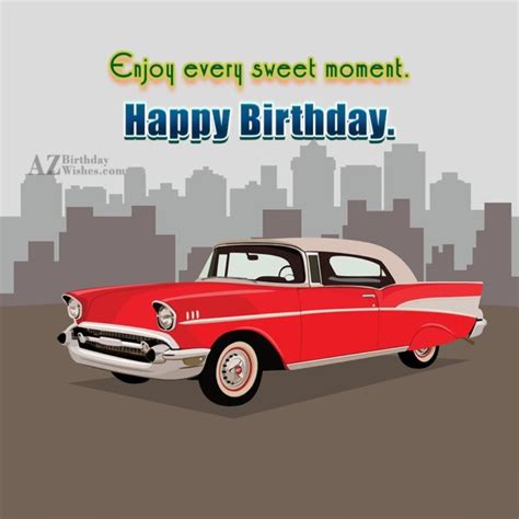 Birthday Wishes With Car Birthday Images Pictures