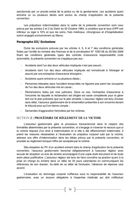Rapport De Stage Assurance Automobile Au Maroc
