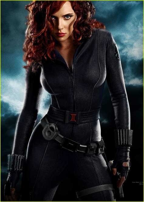 Movie And Tv History Scarlett Johansson As The Black Widow