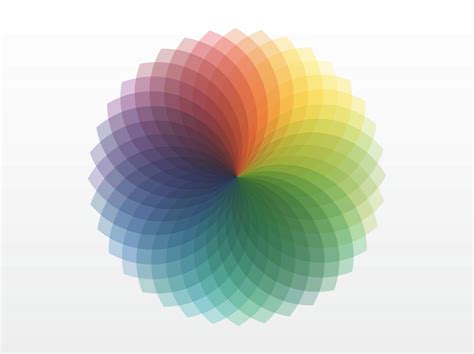 Full Spectrum Color Wheel Chart