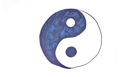 How To Draw The Ying Yang Symbol My How To Draw