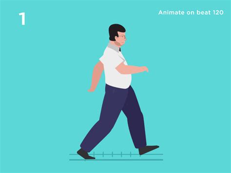 Walk Cycle Practice By Planet Motion On Dribbble
