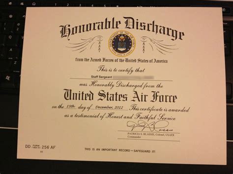Saw The Marine And His Discharge Certificate Thought I Would Share