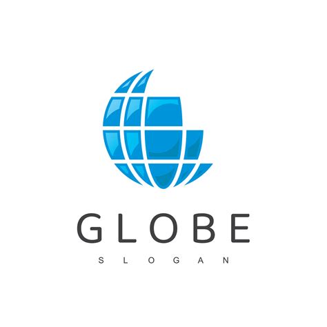 Globe Logo Design Template 8299992 Vector Art At Vecteezy