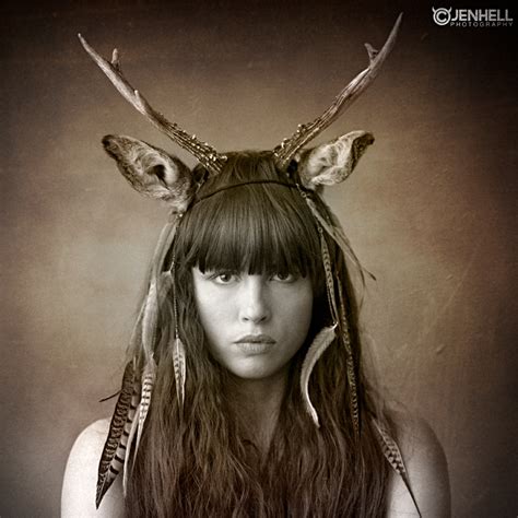 Deer Girl By Jenhell66 On Deviantart