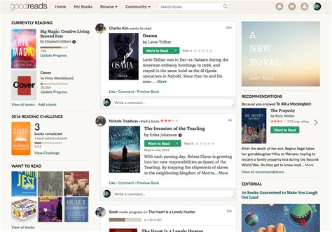 A New Look For The Goodreads Homepage Goodreads News And Interviews