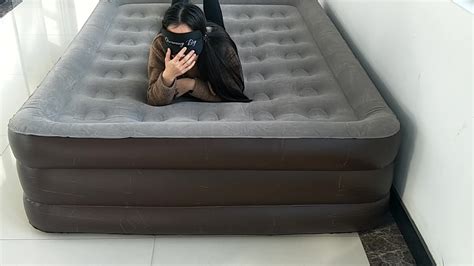 Replace your waterbed with an air bed. King Size Inflatable Airbed Air Mattress Travel Bed With Built In Pump - Buy Air Mattress ...